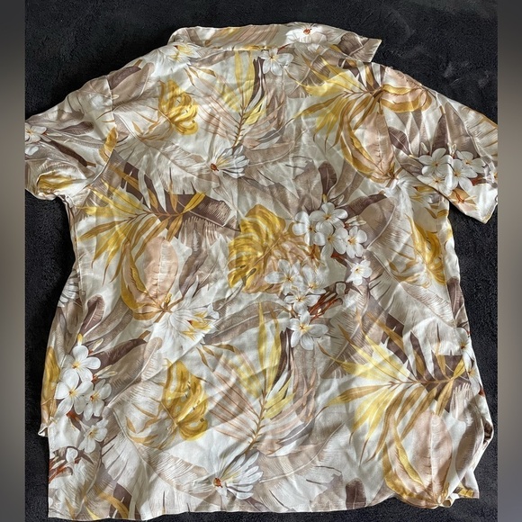 Vintage Anna and Frank polyester button-down shirt - Picture 3 of 7